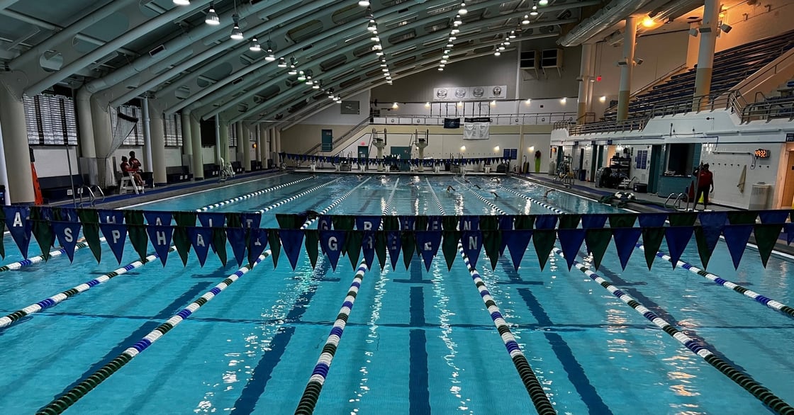Asphalt Green's Olympic pool